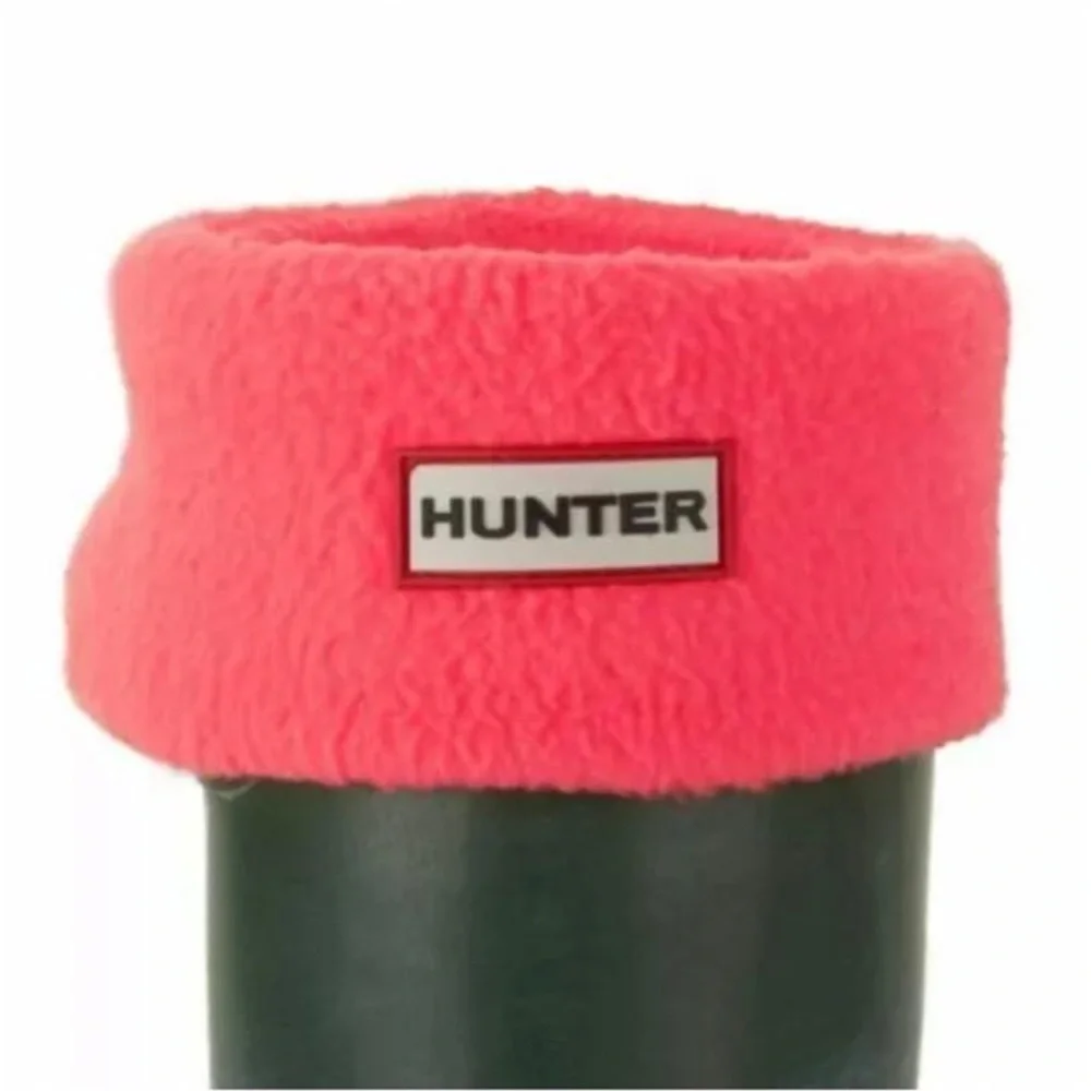 Hunter Vibrant Pink Boot Socks Fleece - Picture 2 of 3